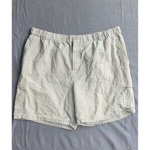 Island Passport Cargo Khaki Shorts Size 3XL